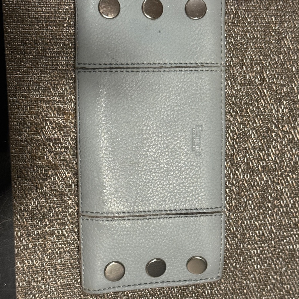 Hammitt Blue/Gray Leather Wallet